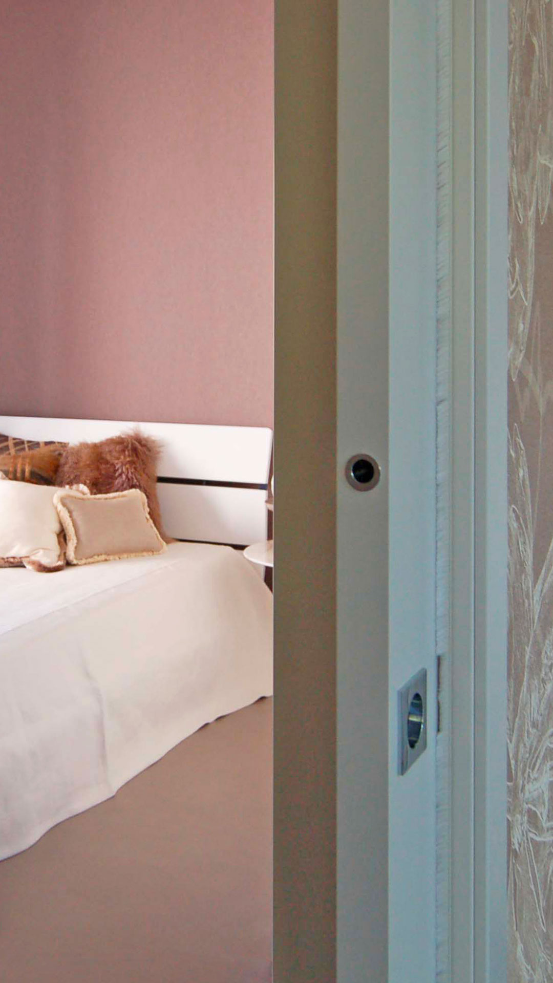 Porta in legno scorrevole in stile moderno - Olivia mod.30