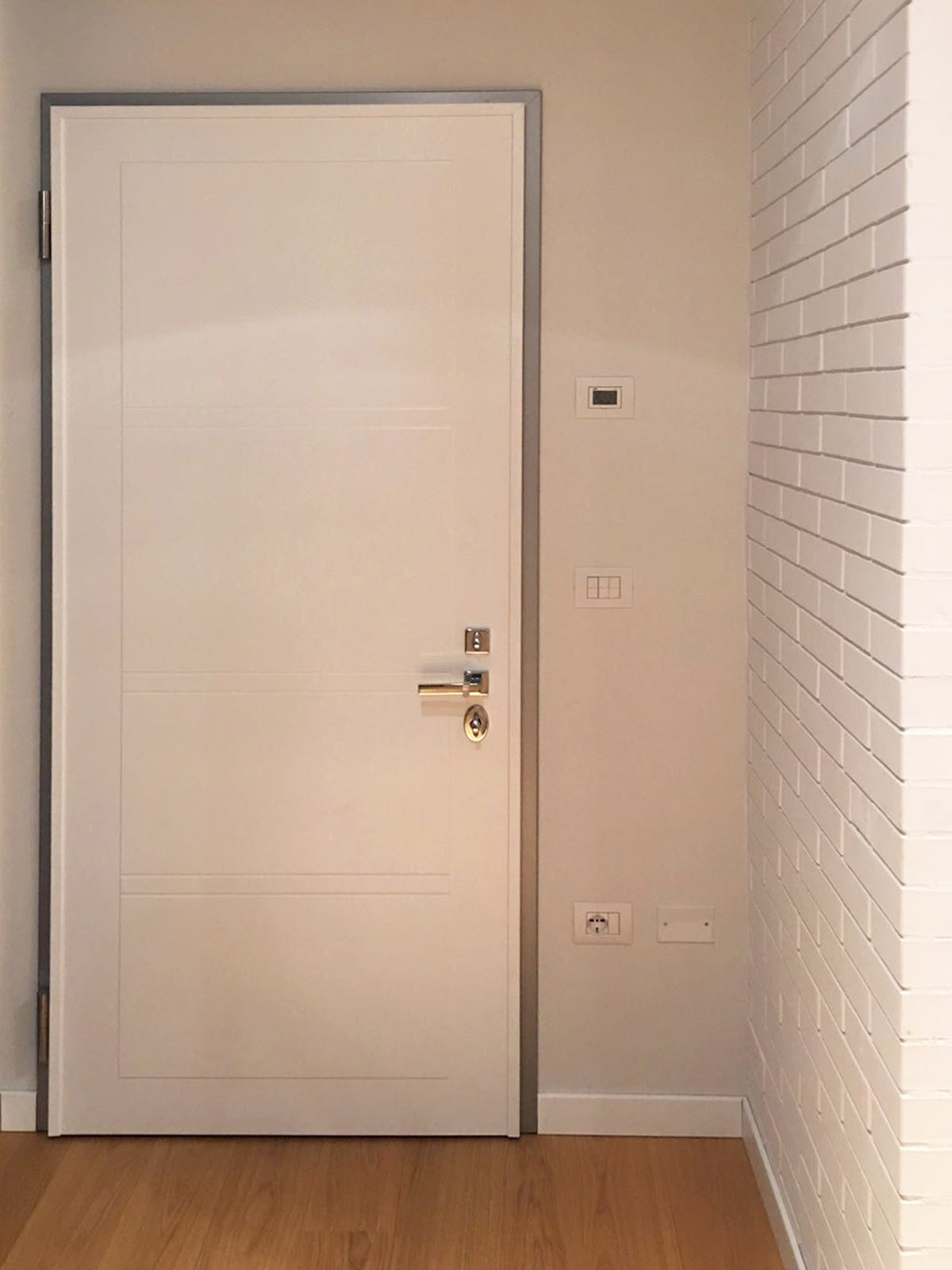 Rivestimento per portone blindato in legno