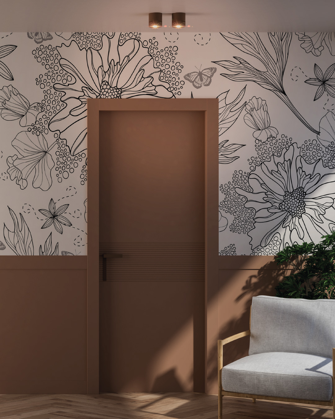 Porta in legno FBP - Olivia mocha mousse Porta in legno FBP - Olivia mocha mousse