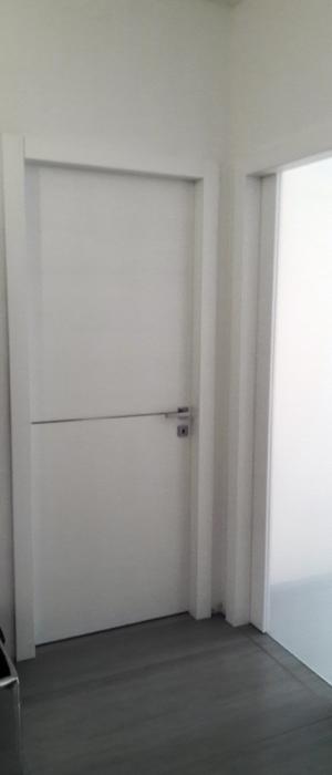 Aida Filetto Acciaio E Vetro Satinato